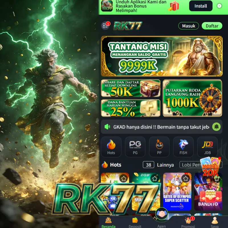 rk77 Masuk - rk77 Resmi